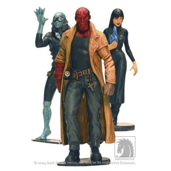 Hellboy PVC Figure Set The Good Guys 10 cm